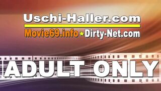 Amateur Threesome with Nora Wildlife in an Adult Movie Theater