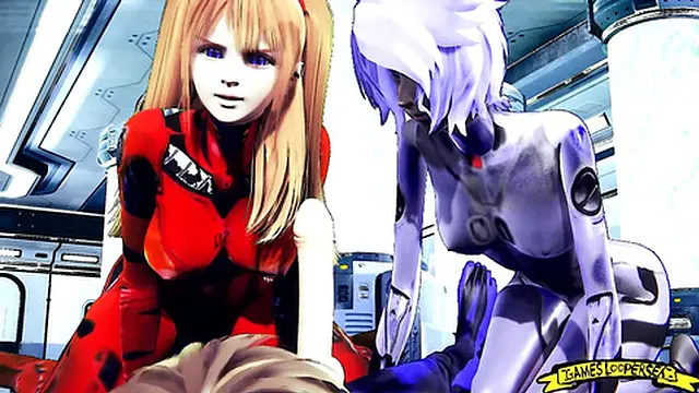 Nerv Trio 3D Hentai Sfm