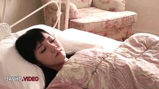 Kinky JAV teen seduces with amazing oral sex in passionate threesome scene