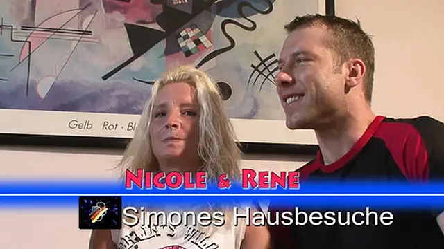 Blonde babe devours cock🌭, then thrusts it into a mouthful cumshot