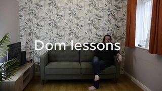 Dom Lessons