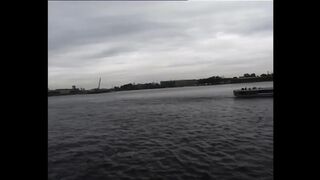 Blonde Babe Intense Threesome Pounding