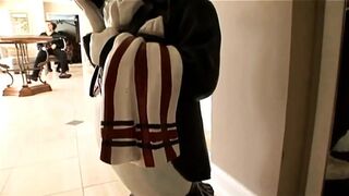 Interracial Threesome for a Black Pussy Slammed by Black and White Cocks