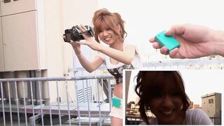 Hottie sucks cock then gets fucked through the jeans to cumshot