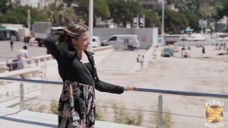 Alicia, Pretty Blonde, Gets Fucked by Two Dicks