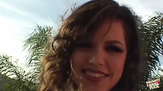 Bobbi Starr Sinks Deep with a DP &mdash;  No Warning Needed