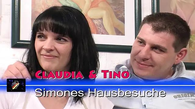 Horny German cougar shares big dick with a hot dark-haired babe