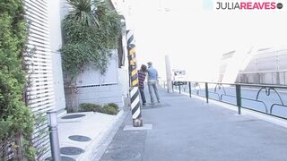 A hard fuck in the ass with a dildo results to massive creampie and squirting