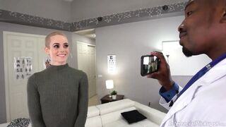 BBC Slut Sidra Sage wants double penetration with doctors