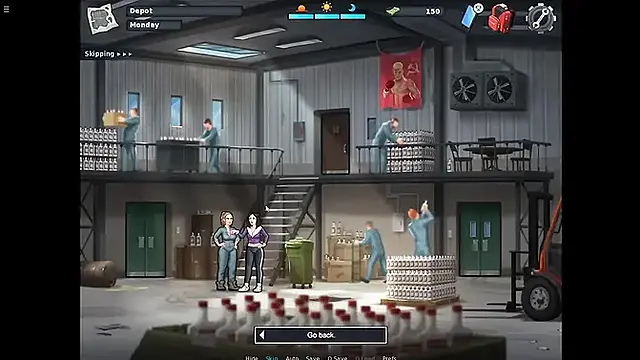 Horny Lady Boss Invites Me Her Office For Threesome Sex Summertime Saga