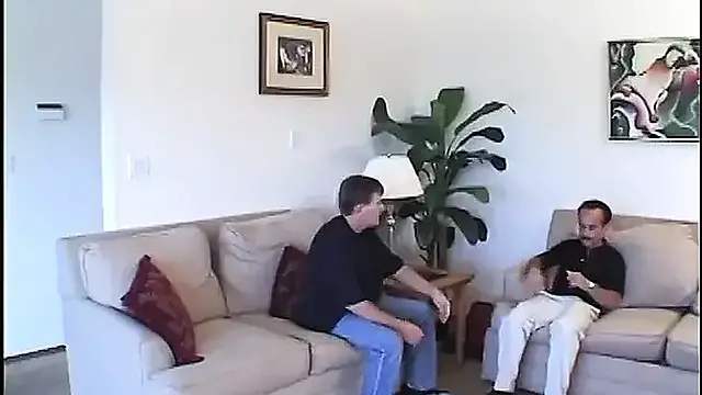 Double old cocks for teen in heat