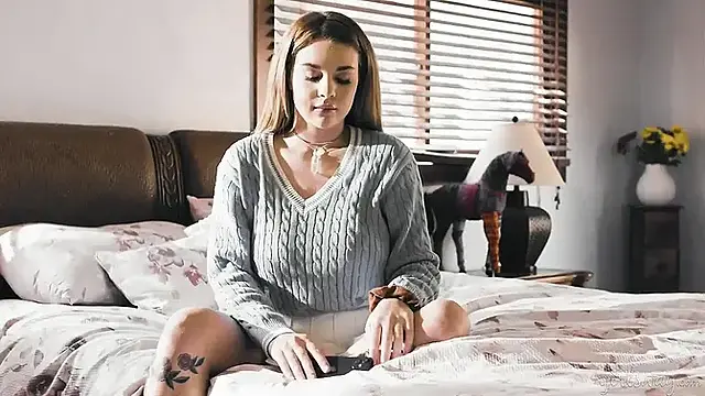 Girlsway - Cheating Gabbie Carter Gets Busted by Eliza Ibarra & Lulu Chu & Gets Payback Threesome