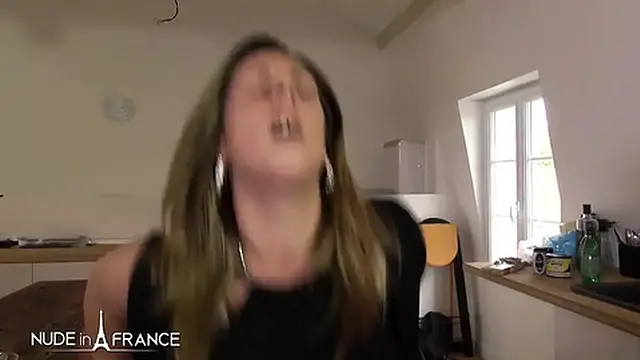 Two naughty gorgeous cousins compete for a guy and share his cock and get hard screwed up and sodomized in a hot FFM threesome a