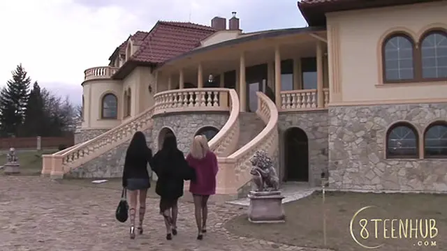 Two Girls Ride One Dick🌭 &mdash;  Faces Faced with Cum